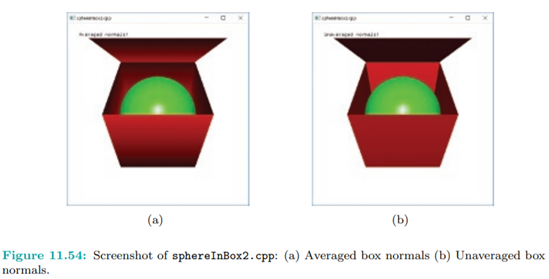 Run sphereInBox2.cpp, which modifies sphereInBox1.cpp. Press the arrow keys to open or close the box...-2