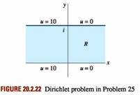 Use an appropriate conformal mapping and the harmonic function U = (c 0 /p)[Arg(w - 1) - Arg(w + 1)]...