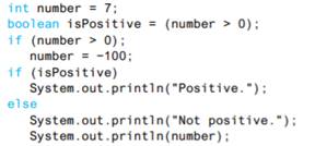 What output is produced by the following statements? What output is produced by the following...-1