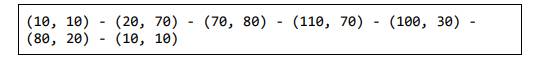 * In a plane N points are given with integer positive coordinates. These points represent trees in a...-3