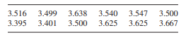 Following are interest rates (annual percentage rates) for a 30-year fixed-rate mortgage from a...