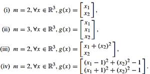 Consider the subset of R3 defined by the set of points that lie on the x3 axis. That is, consider...-1