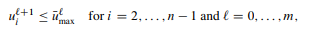 In the text above we showed that the numerical approximations generated by the explicit scheme...-6