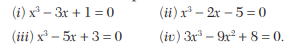 Find the real root of the equation correct to three decimal places using iteration method Find by...-2