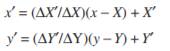 The windowing transformation involves selecting a rectangular region of interest in an undisplayed...