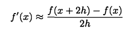 By keeping more terms in the Taylor expansion for f(x + h), show that the error in the derivative...-3