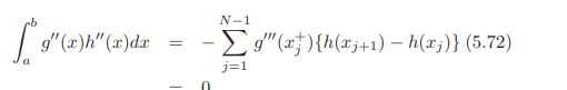 Derivation of smoothing splines (Green and Silverman, 1994). Suppose that N = 2, and that g is the...