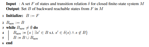 The notion of reachability has a nice symmetry. Instead of describing all states that are reachable...