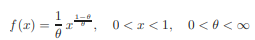 Given the density function (a) Derive the maximum likelihood estimator of ? for a random sample of...