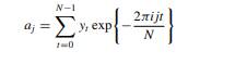 The periodogram IN (f ) evaluated at Fourier frequencies f = k/N is unaffected by whether or not the...-2