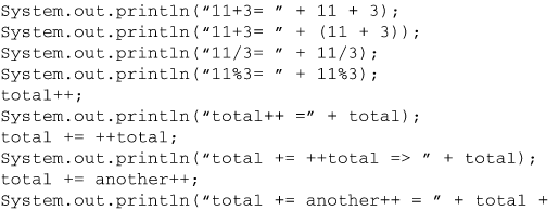 Consider the following code segment. What is the output for each print statement? Explain why and...