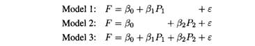 Table 3.10 shows the scores in the final examination F and the scores in two preliminary...-1