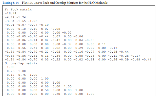 In a density functional theory (DFT) calculation of the electronic structure of the H2O molecule,...-2