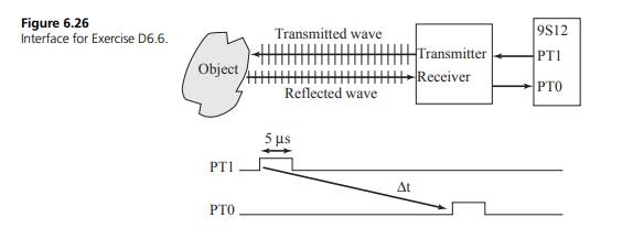 The objective of this problem is to design an underwater ultrasonic ranging system. The distance to...