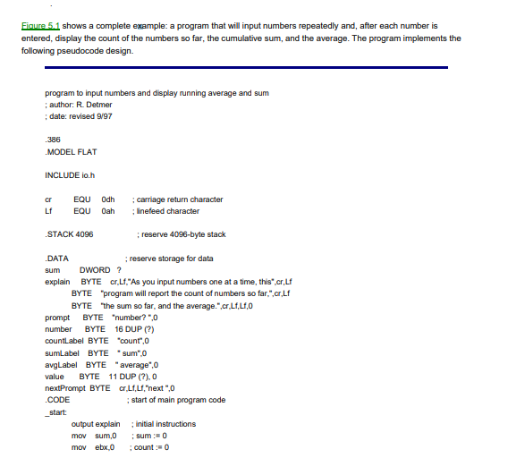 Modify the program in Fig. 5.1 so that the prompt rather than the response to it tells which number...-2