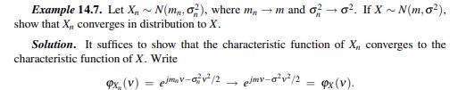 There are seven important facts to know. (i) If X n converges in probability to X, then Xn converges...-1