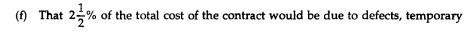 AB contractors obtained a contract to build houses, the contract price being Rs. 4,00,000. Work...