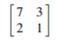 Compute the following matrix products: Compute the inverse of each of the following matrices by...-6