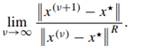 For each of the following sequences and each of the following values of R, calculate the following...-1