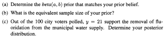 You are going to take a random sample of voters in a city in order to estimate the proportion T who...-2