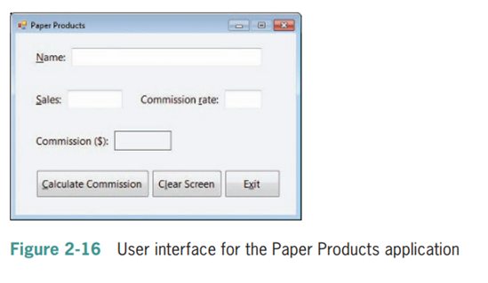 Open the Paper Solution (Paper Solution.sln) fi le contained in the VB2010\Chap02\Paper Solution...