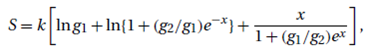 The quantum states available to a given physical system are (i) a group of g 1 equally likely...-2