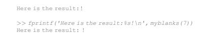 What does the blanks function return when a 0 is passed to it? A negative number? Write a function...-2