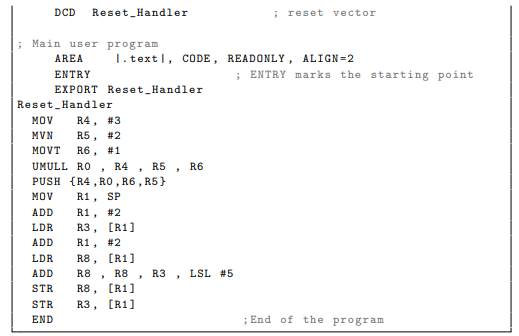 What will be the contents of the destination registers after the execution of each of the following...-2