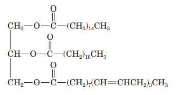 How many moles of H 2 are used up in the catalytic hydrogenation of one mole of a triglyceride...