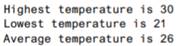 Write a program to read a list of nonnegative integers and to display the largest integer, the...-2