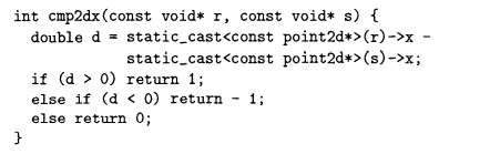 The standard library contains a sorting function qsortO, based on the quick sort algorithm. It can...-2