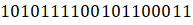 Determine which of the following binary patterns represent valid BCD numbers (signed or unsigned)....-1