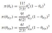 Consider the following model for the two variables A and B, where both A and B are binary variables,...-1