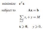 Given the linear programming problem in standard form (3) suppose a basis B and the corresponding...-2