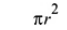 Write a program that calculates the area of circles using the following formula: Prompt the user for...