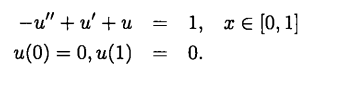 Try to apply the ideas of this section to approximating the solution of the two-point BVP Can we get...-1