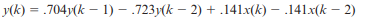 Consider the following linear discrete-time system. Create a MAT-file called prob2_47 that contains...-3