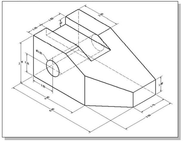 Wedge Block (Dimensions are in inc