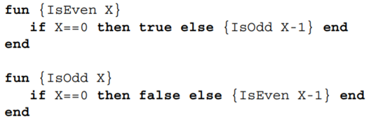 Mutual recursion. Last call optimization is important for much more than just recursive calls....