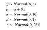 Check the following model. Identify the linear model and identify the likelihood. How many...