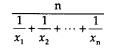 In addition to the arithmetic average of a set of numbers both a geometric and harmonic mean can be...-2