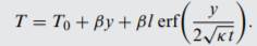 One way of determining the effects of erosion on subsurface temperatures is to consider the...-4