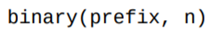 In Section 9.2, we developed a recursive function named bit Strings that returned a list of all...-2