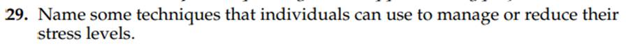 Investigate further, through outside reading or discussion, the techniques listed in Question 29.