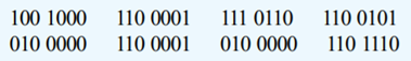 Assuming nine-bit two’s complement binary representation, write the bit patterns for the following...-1