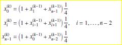 We will now employ the Jacobi iterative method to solve a linear system of equations, for the case...-2