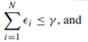 We extend the support vector machine problem to finding (ß0,ß) ? R × Rp and i = 0, i = 1,...,N, that...-1