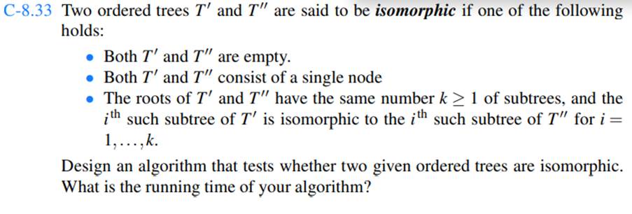 If we exclude isomorphic trees (see Exercise C-8.33), exactly how many proper binary trees exist...