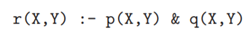 Given the view definition shown below, there are three general ways to update the p and q relations...