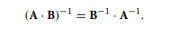 Check numerically the matrix identity To this end, (a) generate two random 2D matrices A and B of...-1